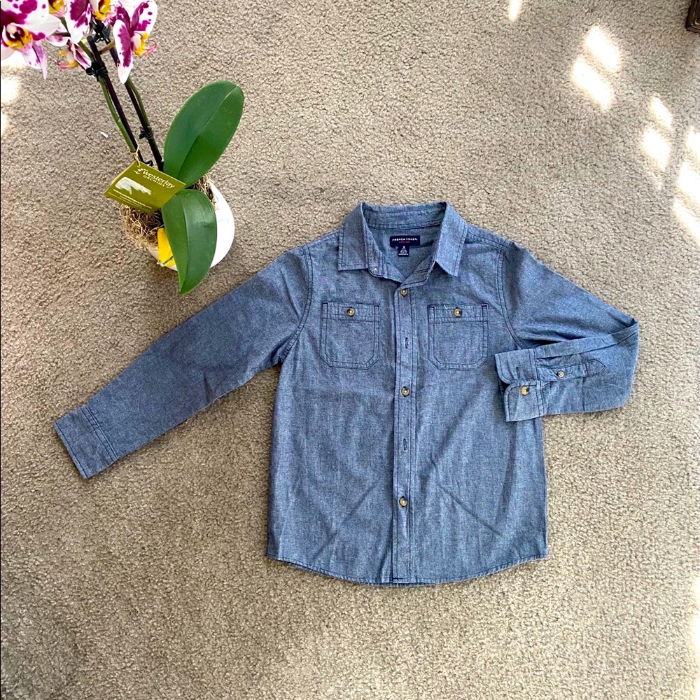 NWOT French Toast size 8 Boy’s L/S shirt